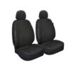KAVER DIAMOND SEAT COVER BLACK (front set) - Image 2
