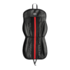 MOMO SEAT CUSHION CARBON STRIPE BLACK-RED