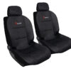 KAVER FRONT CAR SEAT COVER AERO BLACK (4 PIECES) - Image 3