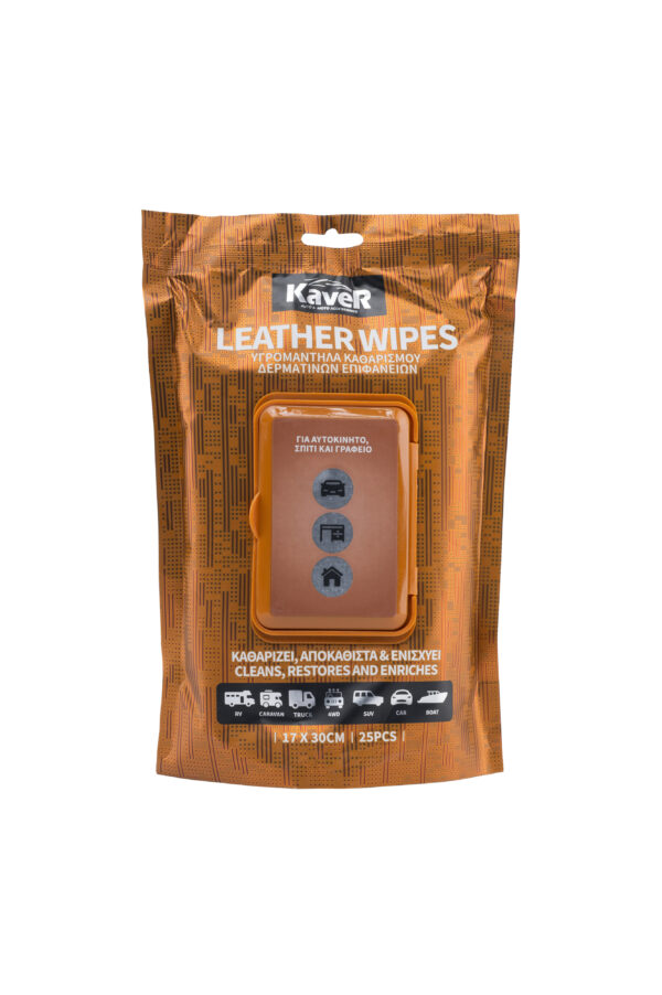 KAVER LEATHER WIPES