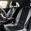 KAVER FRONT SEAT CUSHION AERO BLACK / GREY (2 PIECES)