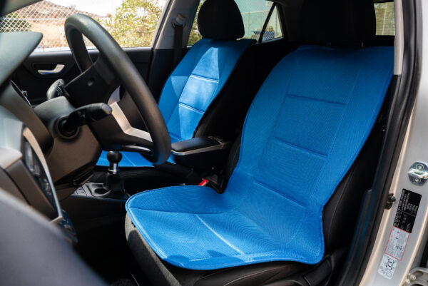 KAVER FRONT SEAT CUSHION AERO BLUE  (2 PIECES)