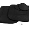 KAVER FRONT CAR SEAT COVER AERO BLACK (4 PIECES) - Image 4