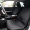 KAVER CAR SEAT COVER AERO FULL SET BLACK (12 PIECES)