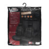 KAVER LUXURY CAR SEAT COVERS FULL SET BLACK