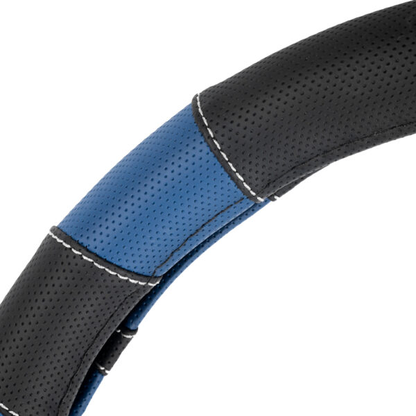 KAVER STEERING WHEEL COVER -DYNAMIC ESTORIL BLUE - Image 2