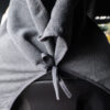 KAVER CAR SEAT TOWEL DARK GREY - Image 3