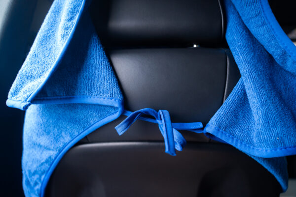 KAVER CAR SEAT TOWEL DARK BLUE - Image 3