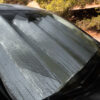 KAVER DOUBLE BUBBLE SUNSHADE WITH STRAPS 140X80cm - Image 2
