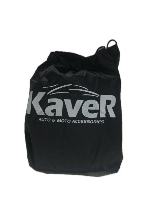 KAVER MOTORCYCLE COVER LARGE 145cm X 104cm BLACK