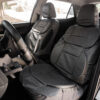 KAVER LUXURY CAR SEAT COVERS FULL SET GREY - Image 2