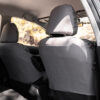 KAVER LUXURY CAR SEAT COVERS FULL SET GREY - Image 3