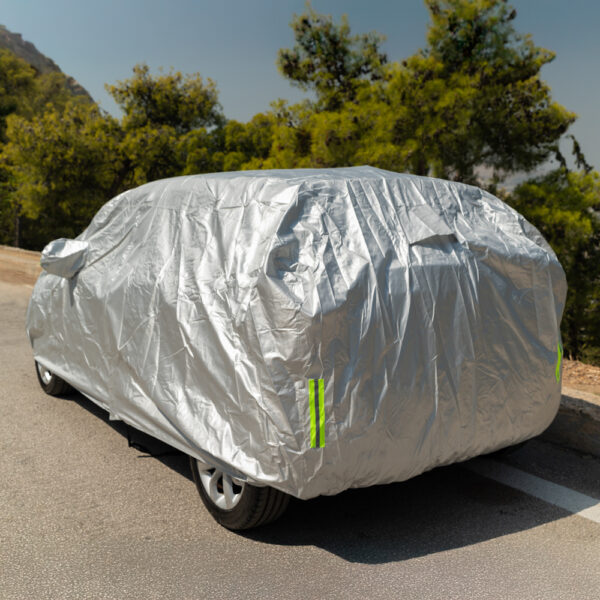 KAVER HEAVY DUTY CAR COVER HATCHBACK 408 X 155 X 122 - Image 4