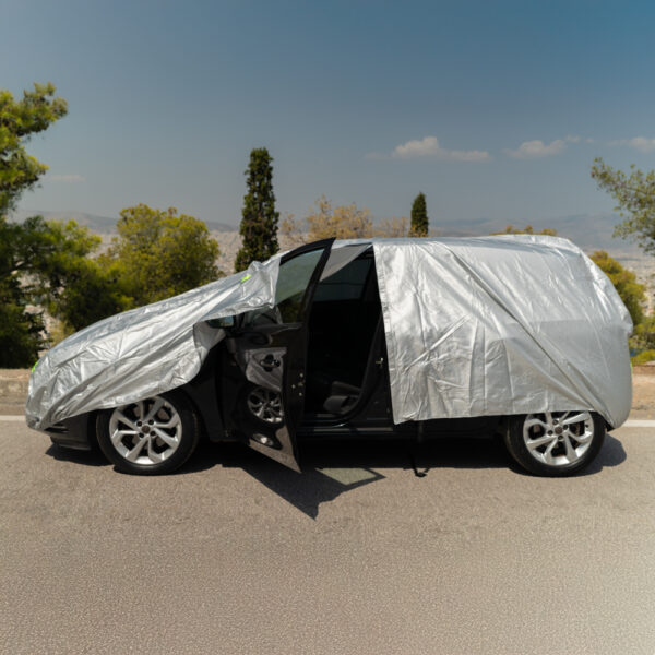 KAVER HEAVY DUTY CAR COVER HATCHBACK 408 X 155 X 122 - Image 2