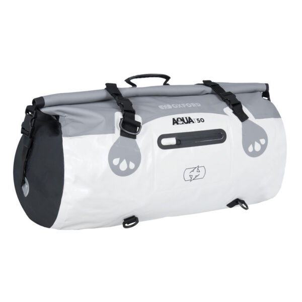 OXFORD AQUA T-50 ROLL BAG GREY/WHITE - Image 2