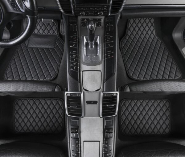 KAVER DIAMOND MAT BLACK (set of 4) - Image 2