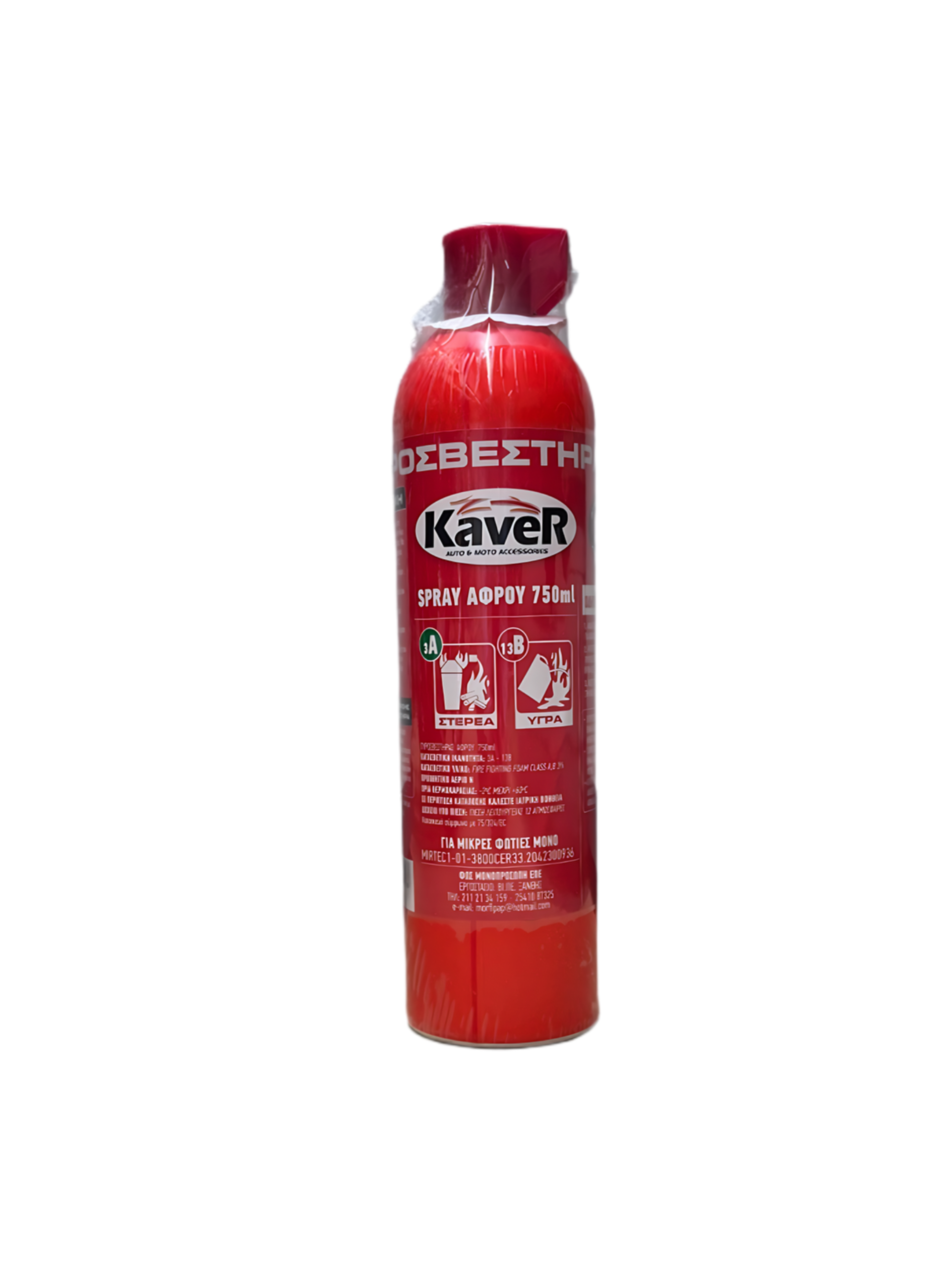 KAVER FIRE EXTINGUISHER FOAM 750ML